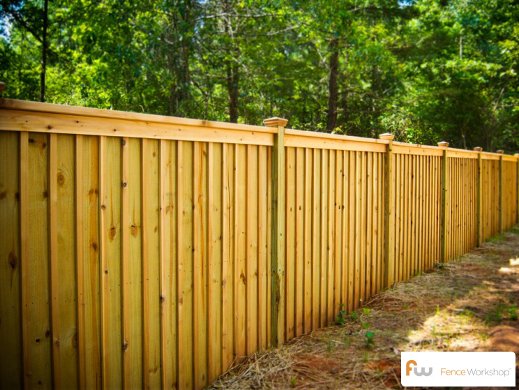 The King™ Board and Batten Wood Privacy Fence Pictures & Per Foot Pricing